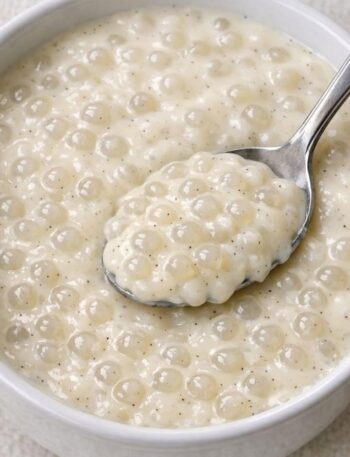 SLOW COOKER TAPIOCA PUDDING