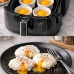 air fryer poached eggs