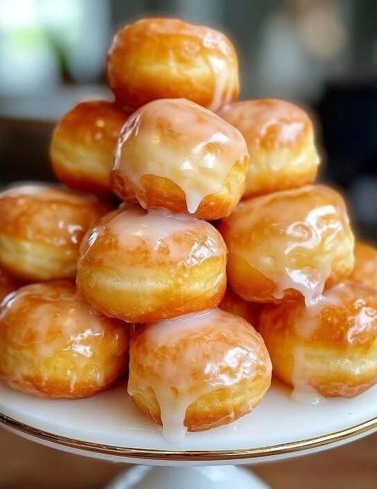 air fryer glazed donut holes