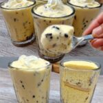 chocolate chip vanilla mousse