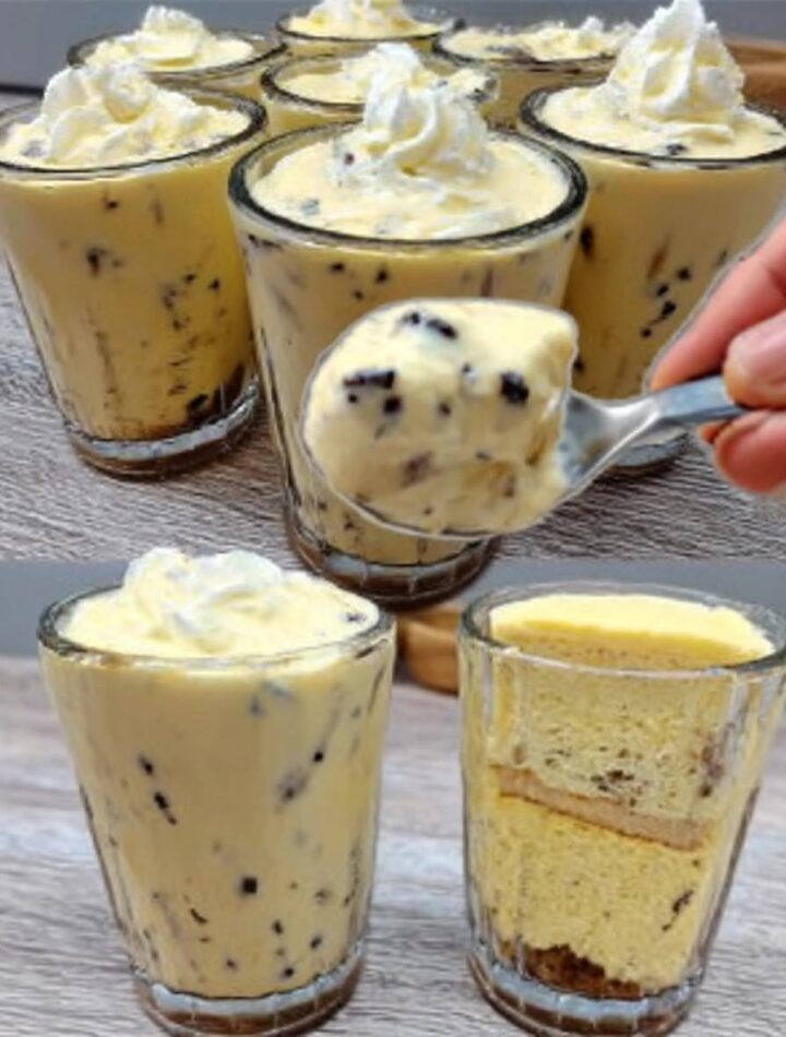chocolate chip vanilla mousse