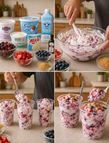 easy berry cheese cake