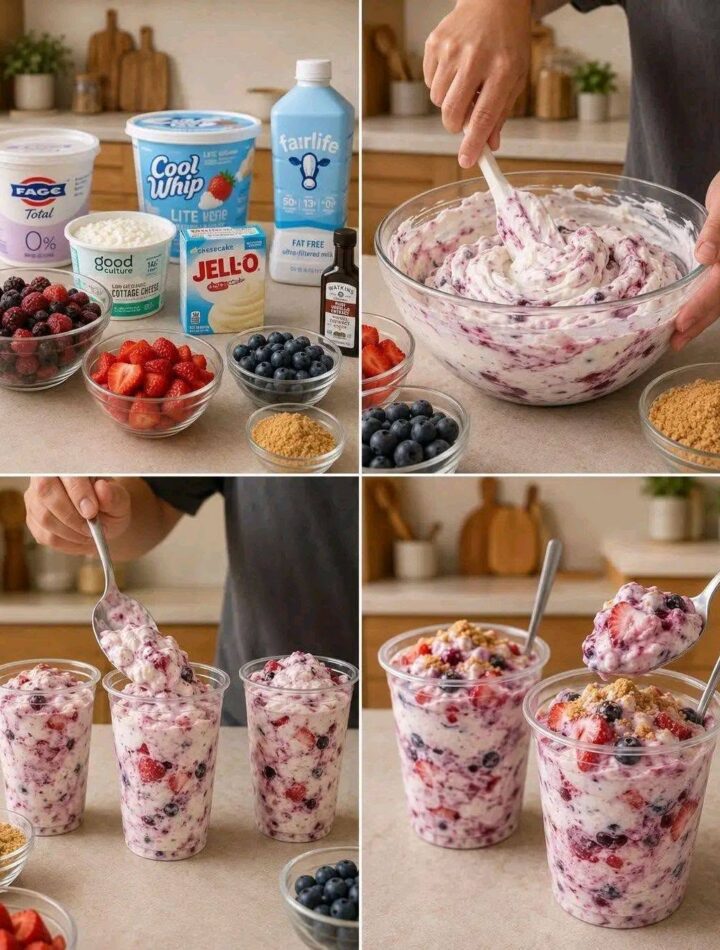 easy berry cheese cake