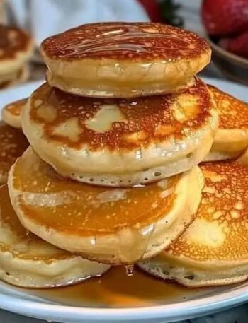 fluffy air fryer pancake