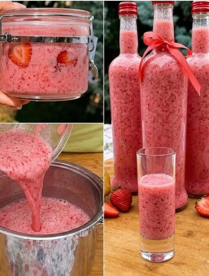 strawbery welleness drink