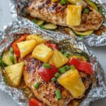 teriyaki pineapple chiken foil