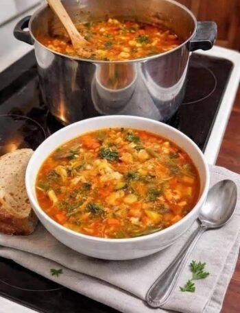 Low-Carb Chicken Fajita Soup Recipe