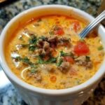 creamy sausage and poppe