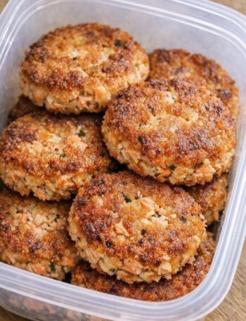 low carb 3 ingredient salmon patties
