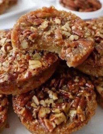 soft chewy pecan caramel