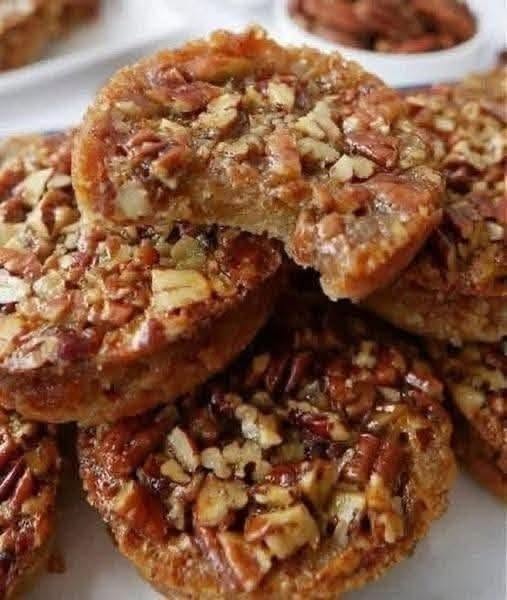 soft chewy pecan caramel
