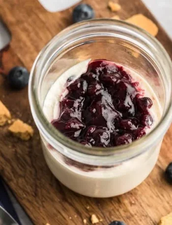 High-Protein-Blueberry-Cheesecake-Jar-Recipe